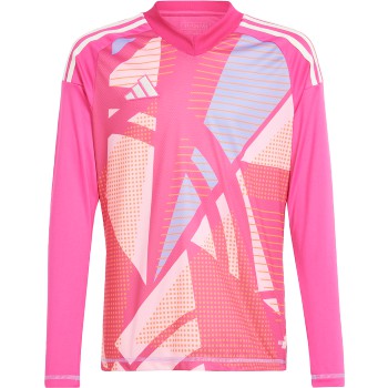 Adidas Tiro 24 Long Sleeve Goalkeeper Jersey in Magenta Youth L