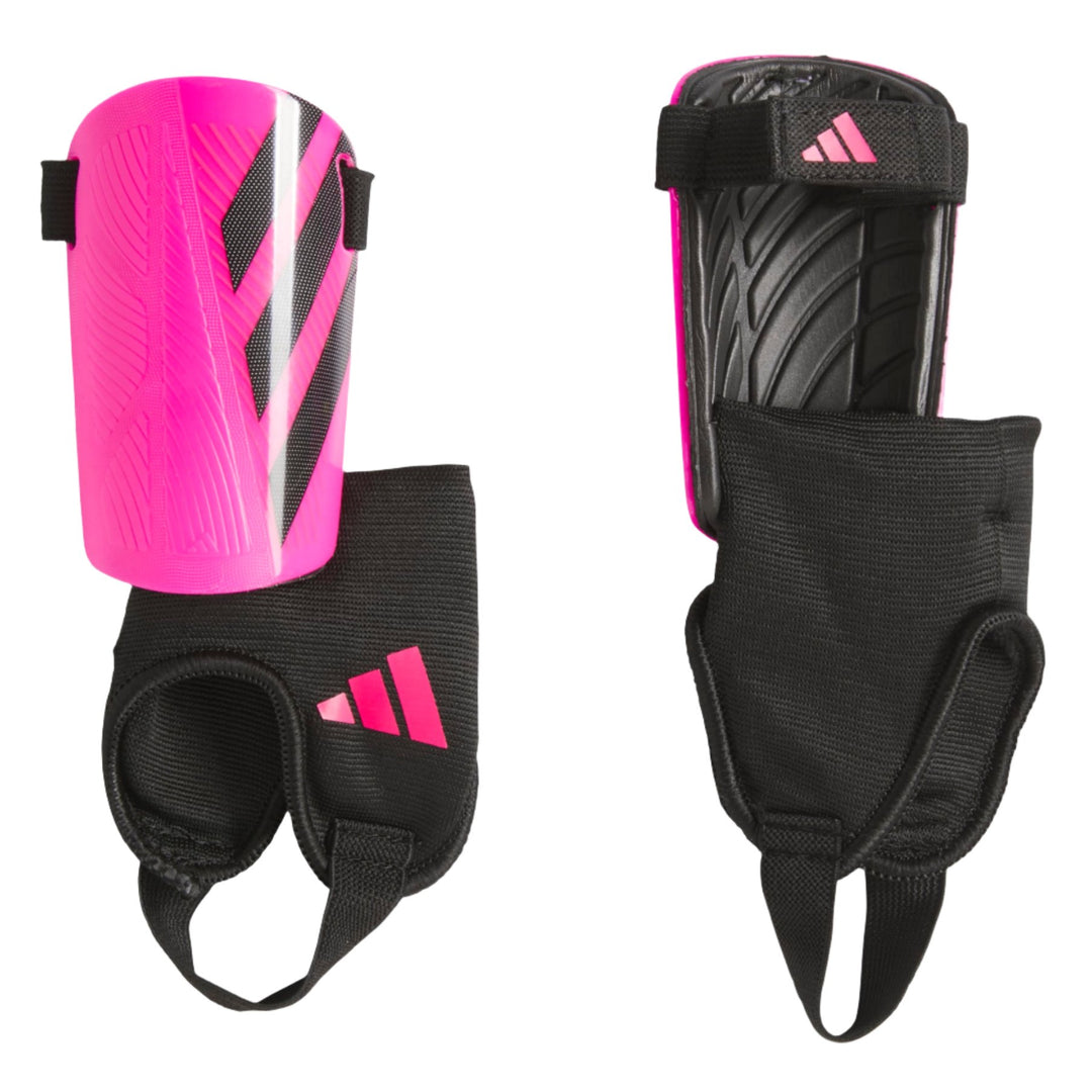 adidas Junior Tiro Match Shinguard - Pink/Black Youth Shinguards - Third Coast Soccer