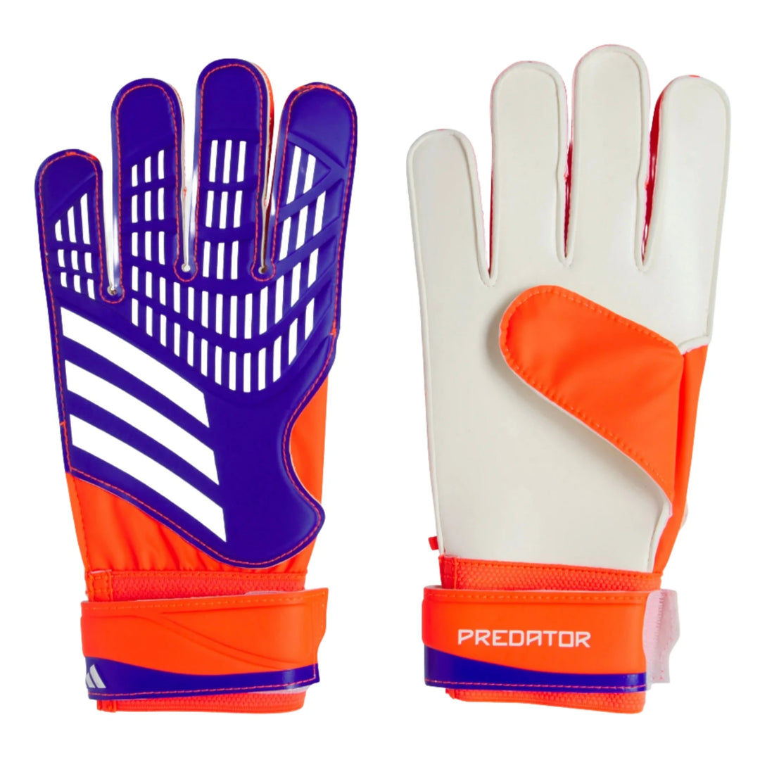 adidas Predator Training Goalkeeper Glove - Blue/Red/White Gloves - Third Coast Soccer