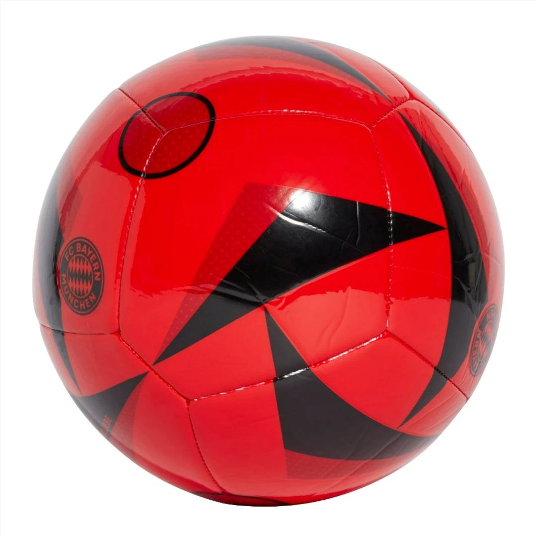 adidas FC Bayern Club Home Ball - Red/Black Balls   - Third Coast Soccer