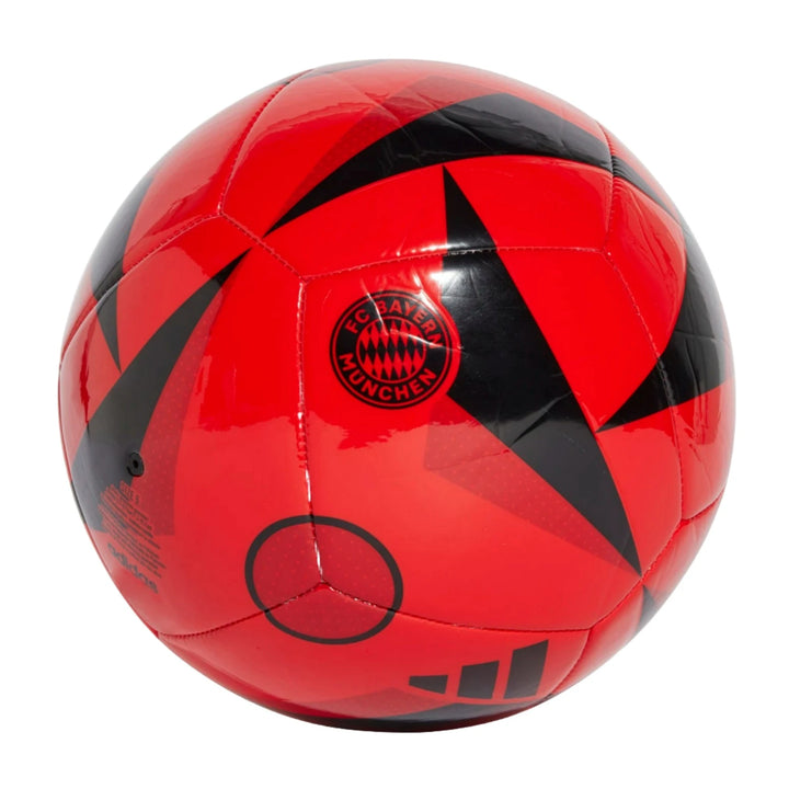 adidas FC Bayern Club Home Ball - Red/Black Balls   - Third Coast Soccer