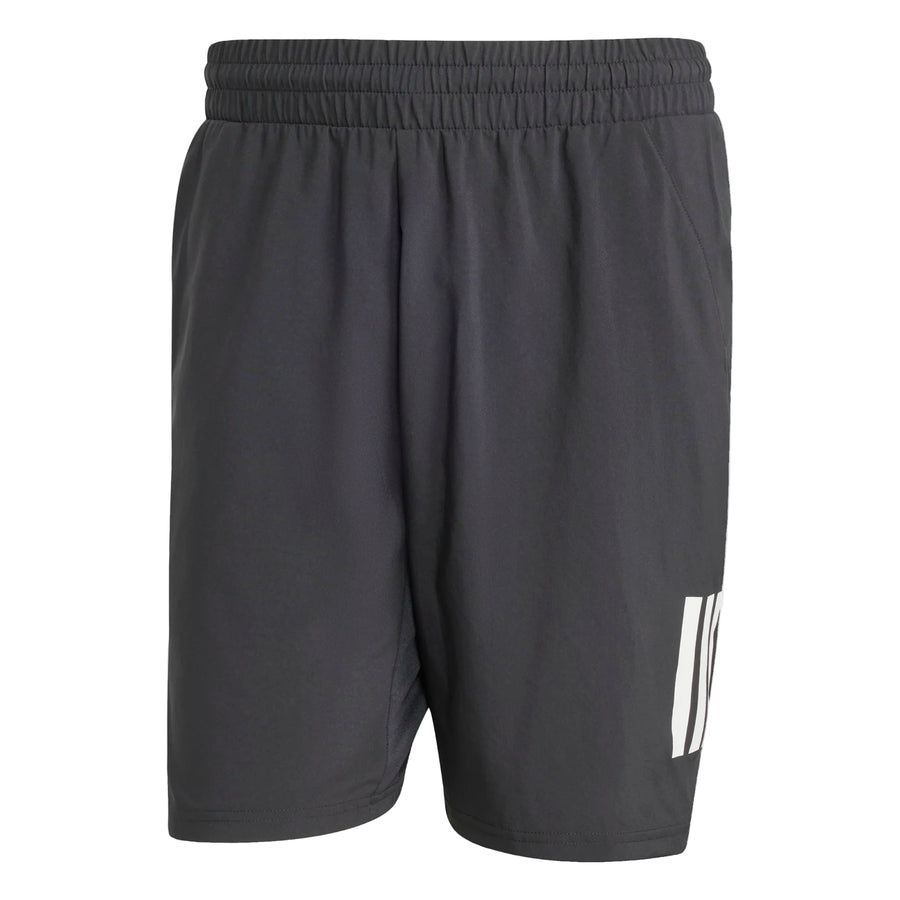 adidas Club 3 Stripe Short - Black Shorts - Third Coast Soccer
