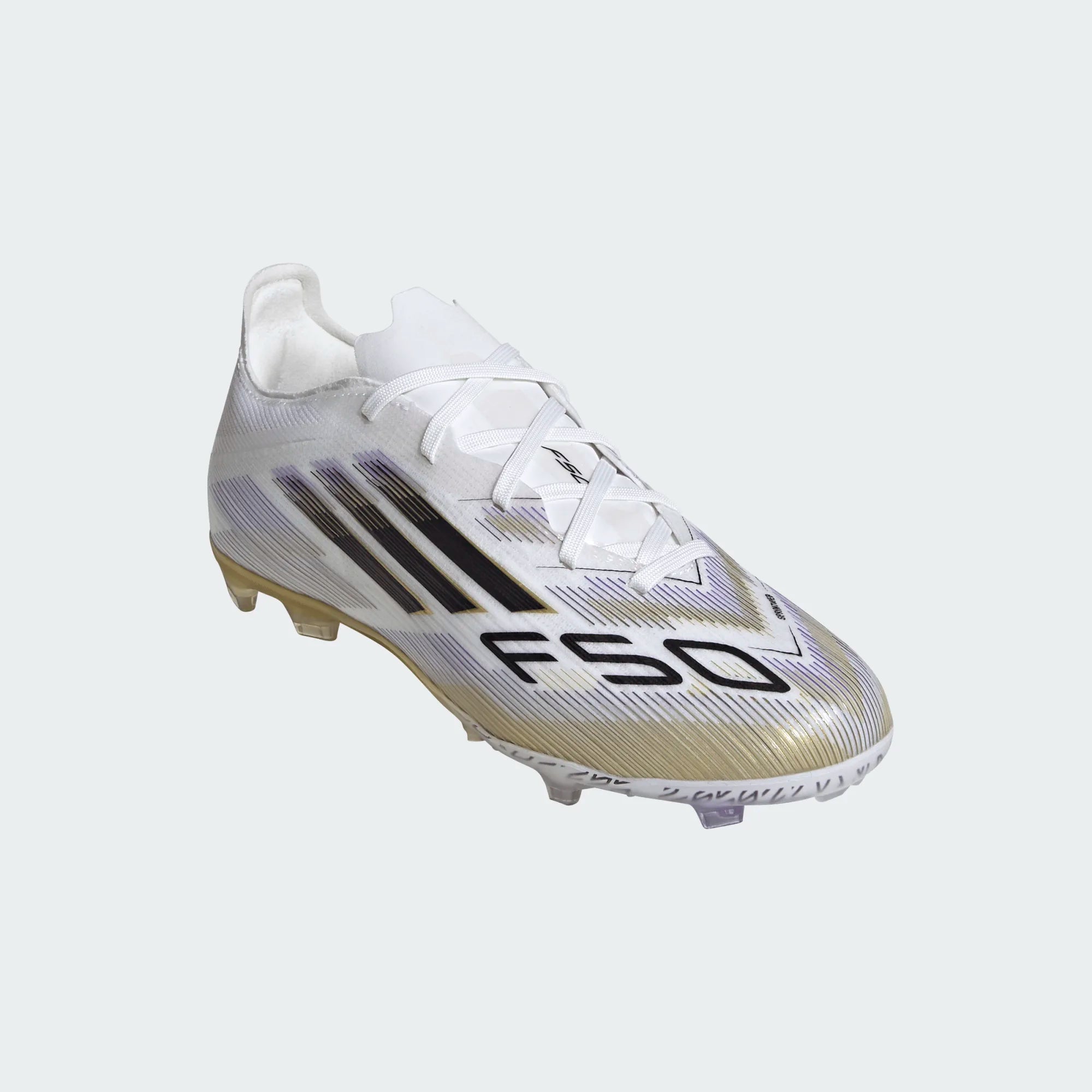 人気ショップ adidas F50 Elite FG J - White/Black/Gold – Third Coast Soccer シューズ