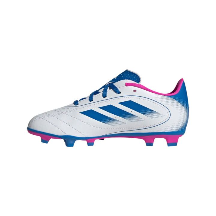 adidas Youth Goletto IX FG - White/Royal/Pink Youth Footwear - Third Coast Soccer