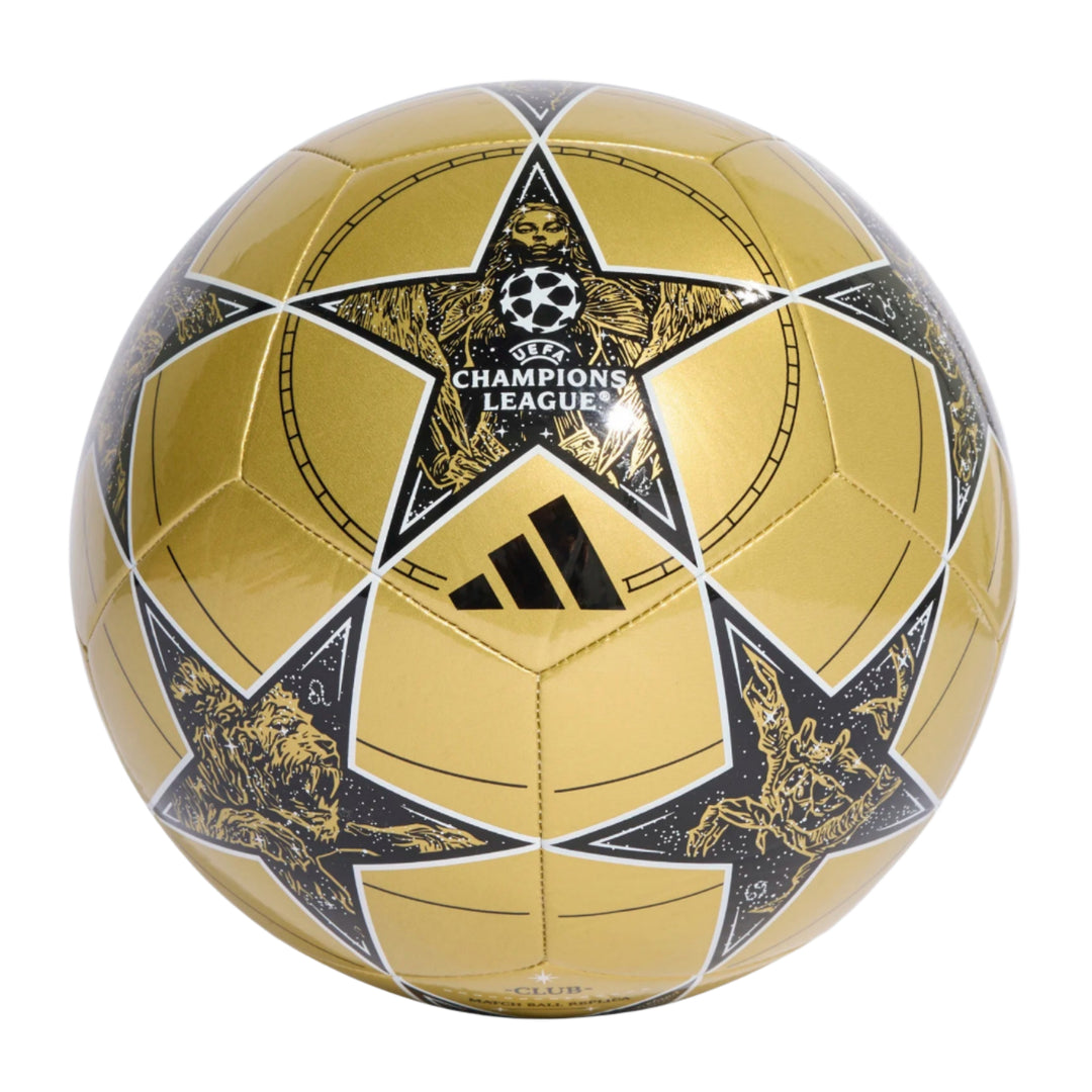 adidas UCL Club Ball - Gold/Black/White Balls - Third Coast Soccer