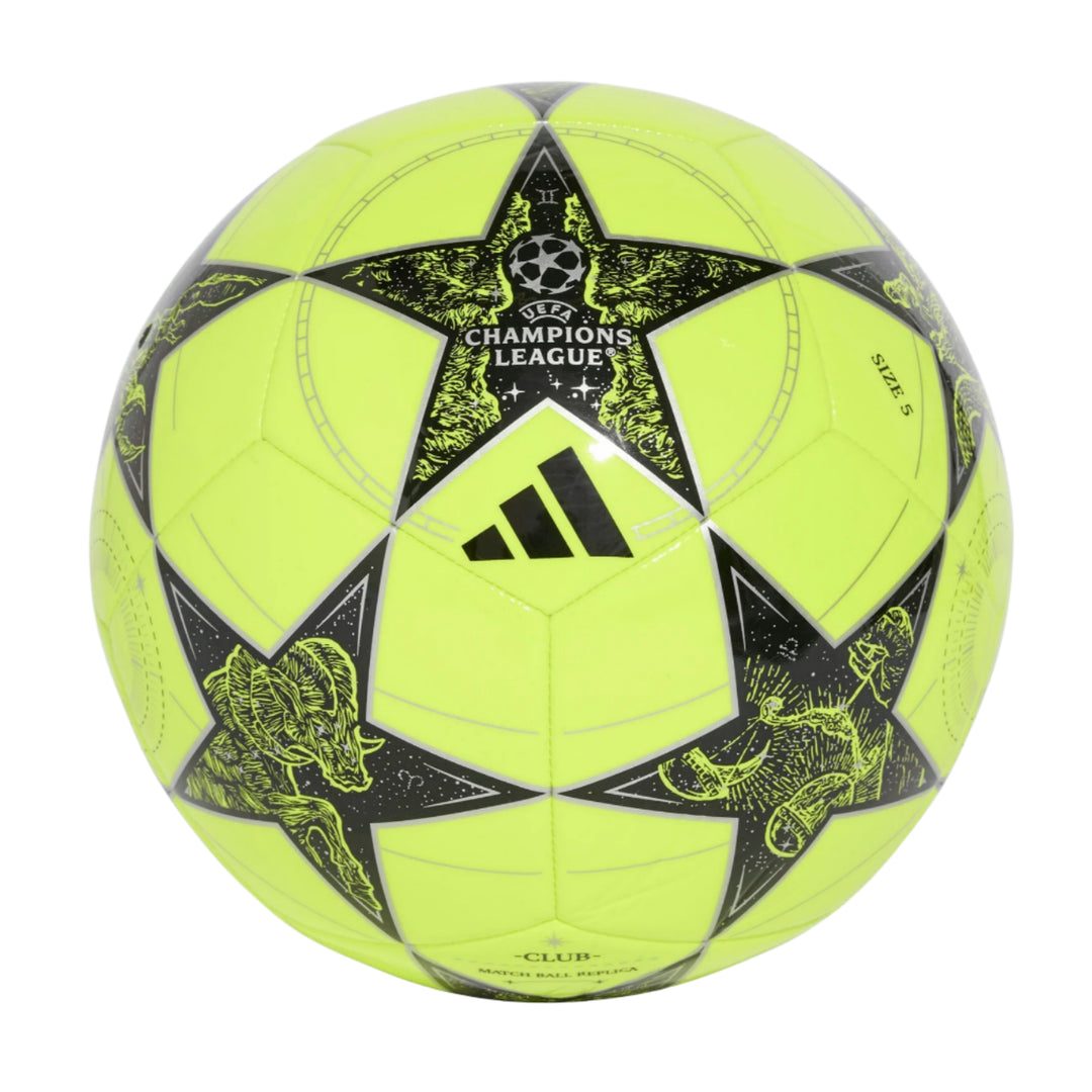 adidas UCL Club Ball - Yellow/Black/Silver Balls - Third Coast Soccer