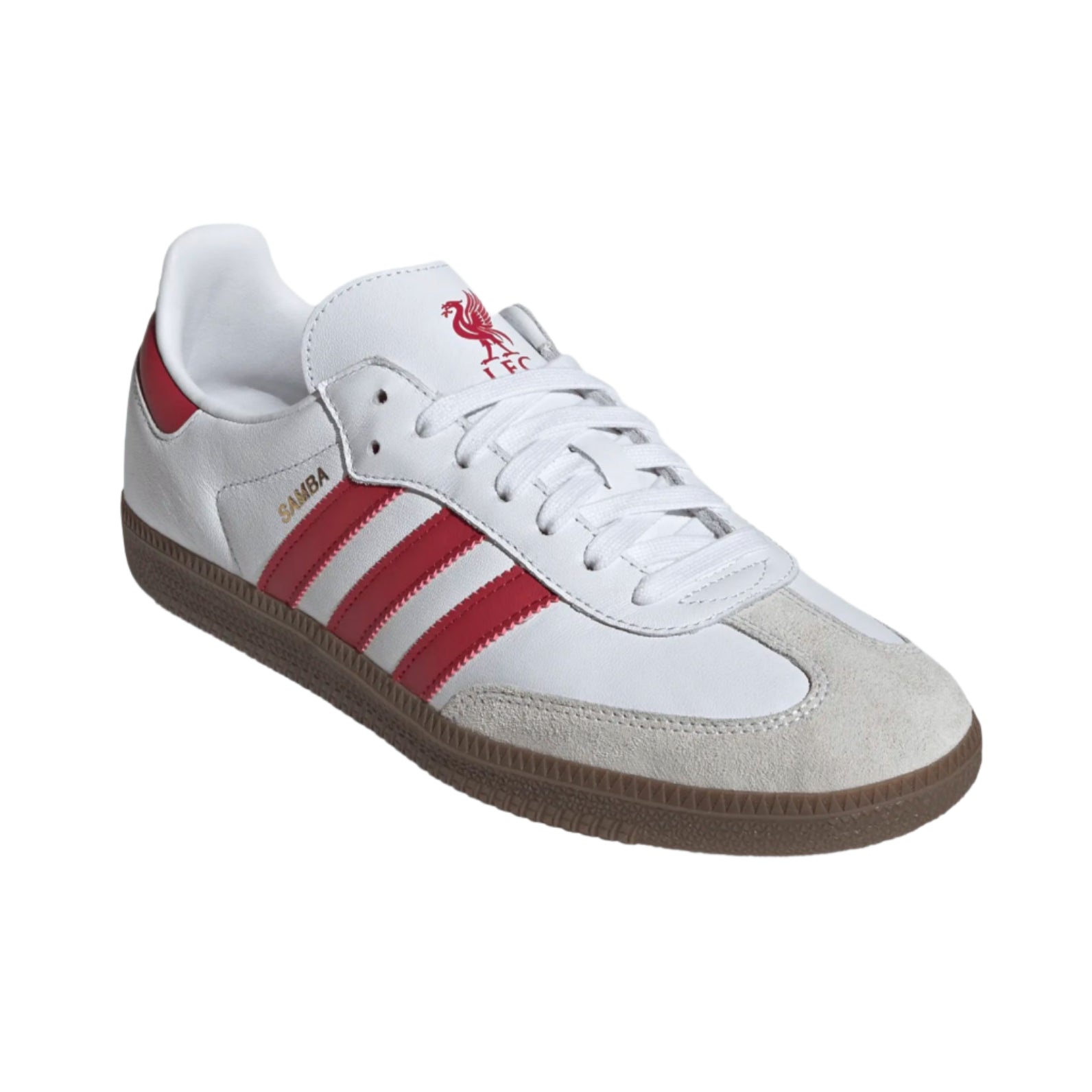 adidas Samba Liverpool FC White Red M 6.5 / W 7.5 adidas Samba Liverpool FC White Red M 6.5 / W 7.5