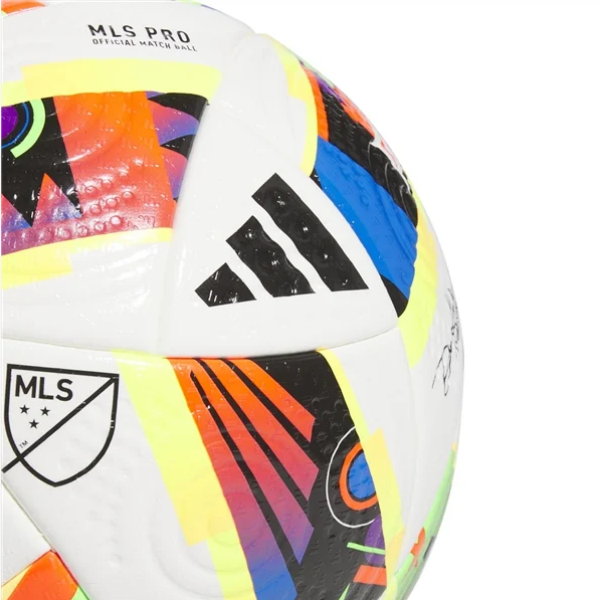 adidas MLS Pro Ball 2024 - White/Black/Solar Gold Balls   - Third Coast Soccer