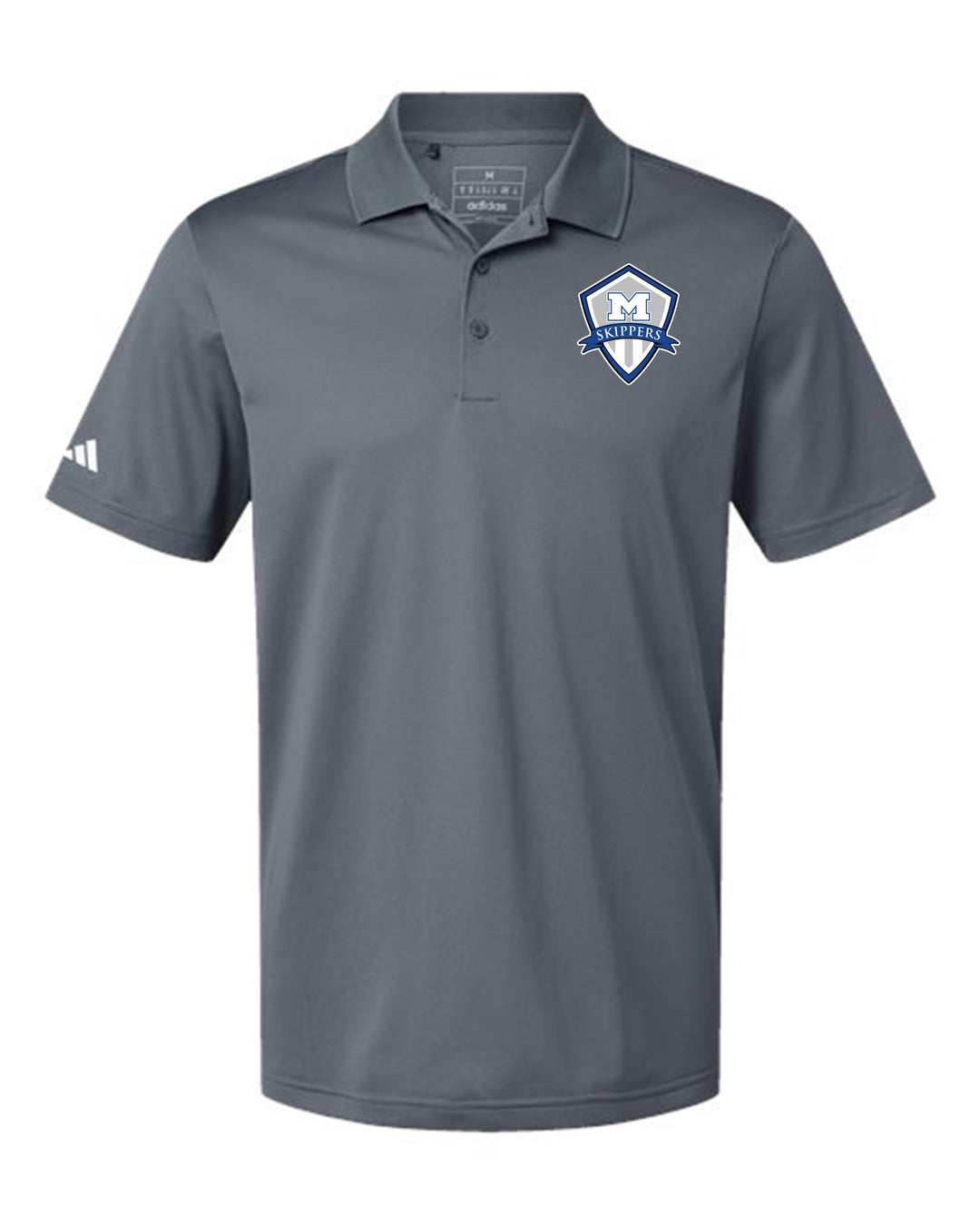 adidas Mandeville HS Basic Sport Polo - Onix MHS 25 - Third Coast Soccer