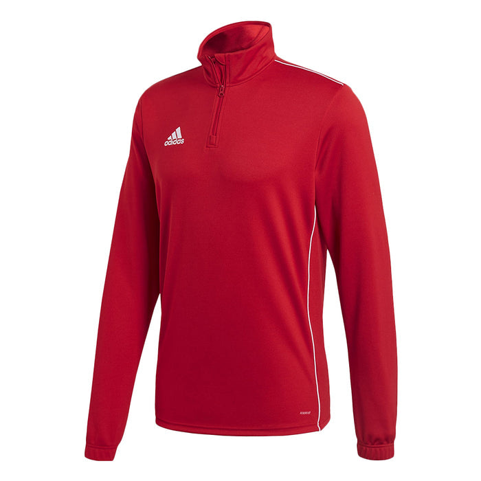 adidas Women's Core 18 Training Top - Red/White Training Wear   - Third Coast Soccer