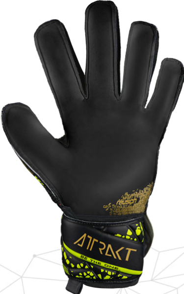reusch Attrakt Infinity Finger Support Goalkeeper Glove Gloves   - Third Coast Soccer