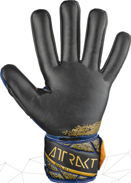 reusch Attrakt Gold X NC Goalkeeper Glove Gloves   - Third Coast Soccer