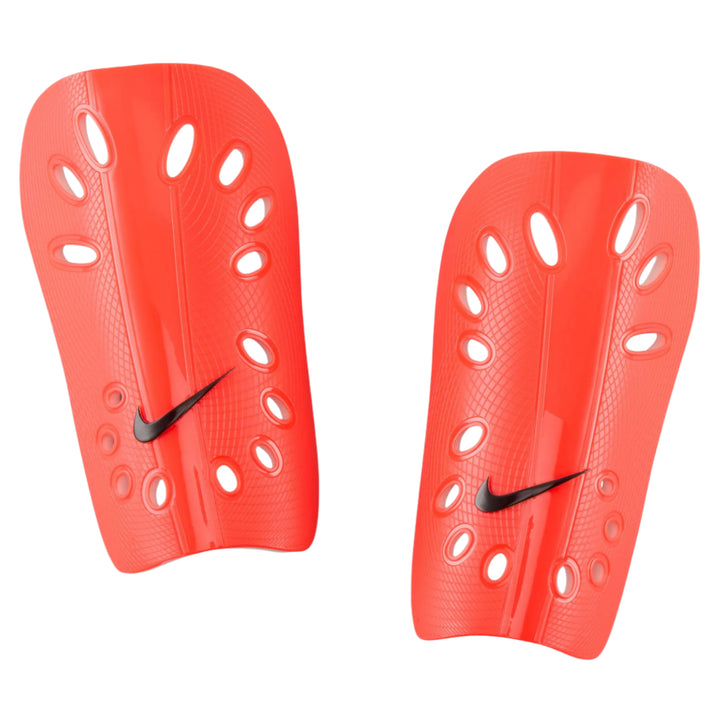Nike J Guard Adult Shinguards Bright Crimson/White XSmall - Third Coast Soccer