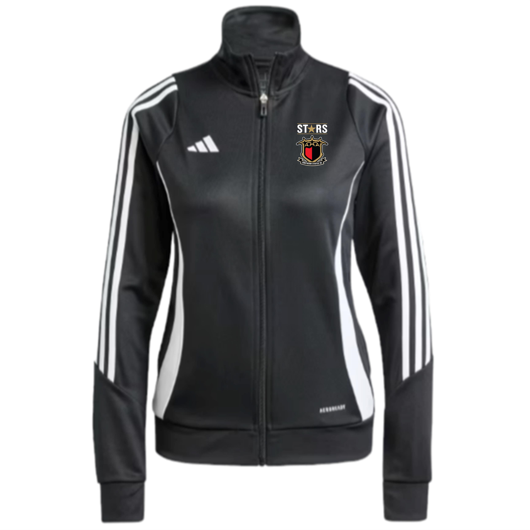 adidas Southern States Women's Tiro 24 Training Jacket - Black/White Southern States 2024-2026 - Third Coast Soccer