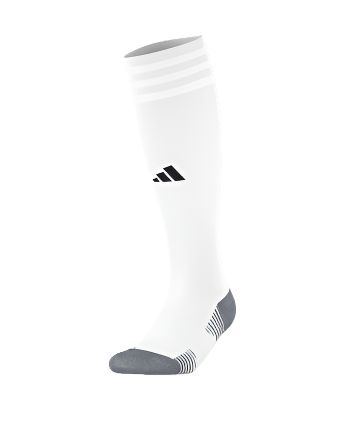 adidas Purvis HS Copa Zone Cushion V Sock - White Purvis High School - Third Coast Soccer