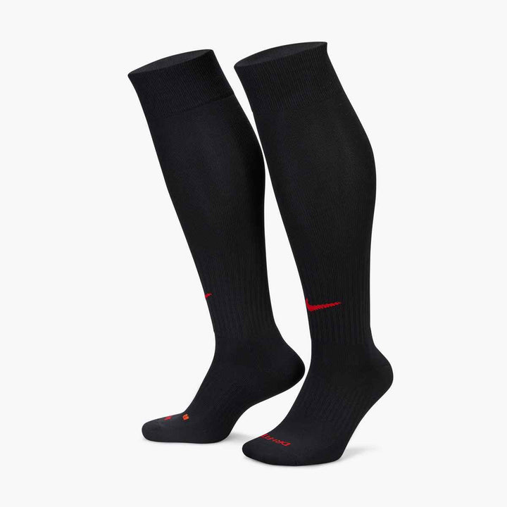 Nike Classic II Cushion Sock Socks Black/University Red Small - Third Coast Soccer