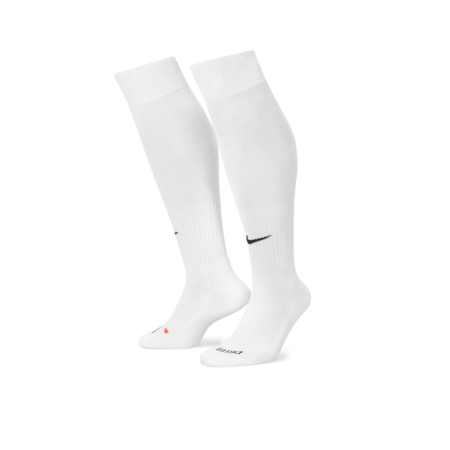 Nike Bayou SC Classic II Sock - White Bayou Soccer Club 23-25 XSmall - Third Coast Soccer