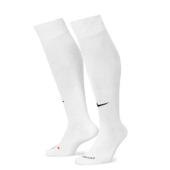 Nike Northlake Christian Classic II Cushion OTC Sock - White NCS 24 White Small (1Y-4Y) - Third Coast Soccer