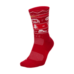 Nike Elite Christmas Crew Socks Red Third Coast Soccer