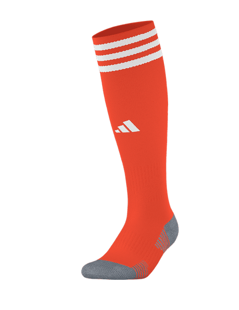 adidas Copa Zone Cushion V Sock - Orange/White Socks - Third Coast Soccer