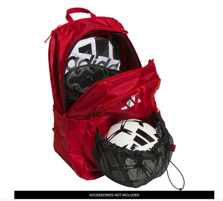 adidas Stadium 4 Backpack - Red Bags - Third Coast Soccer