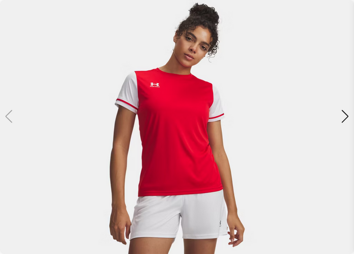 UA Women's Challenger Jersey Jerseys Red Womens XSmall - Third Coast Soccer