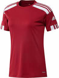 adidas Women's Squadra 21 Jersey - Red/White Jerseys   - Third Coast Soccer