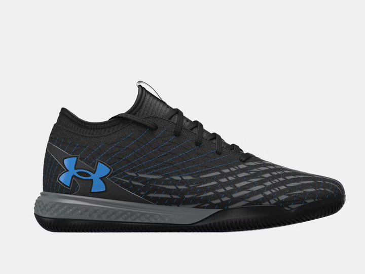 UA Magnetico Select 5 Indoor - Black/Blue Atlantis Mens Footwear - Third Coast Soccer