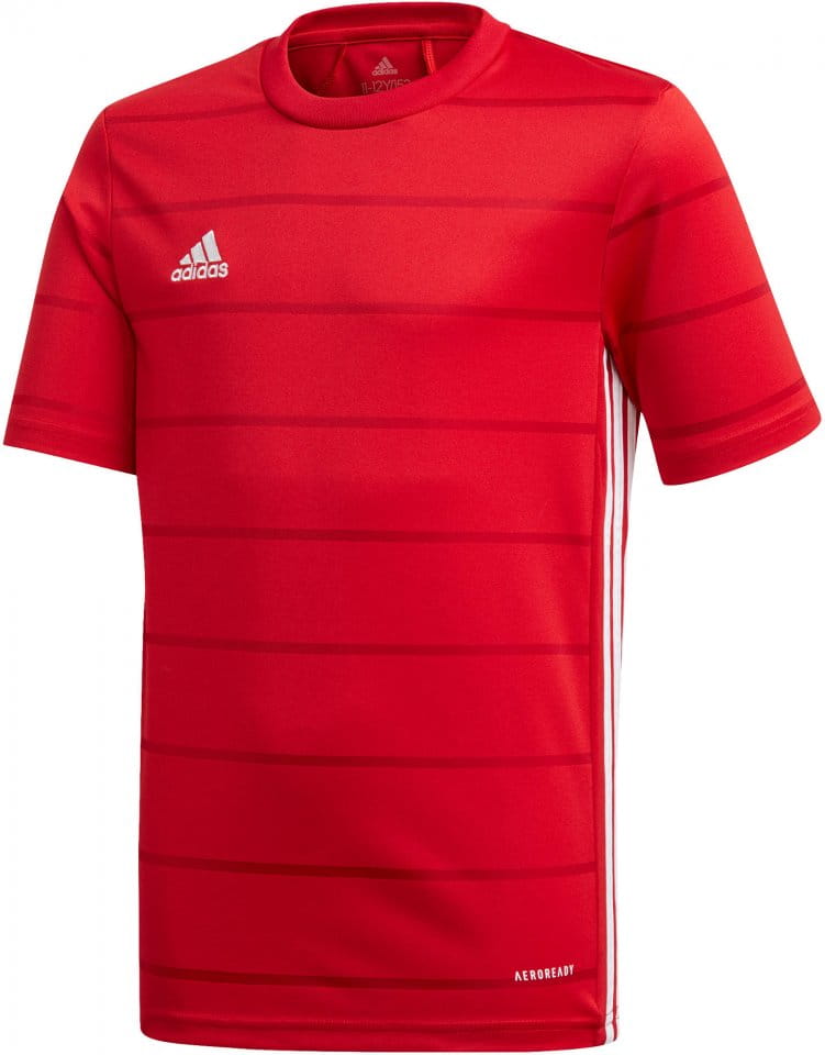 adidas Youth Campeon 21 Jersey - Red/White apparel closeout - Third Coast Soccer