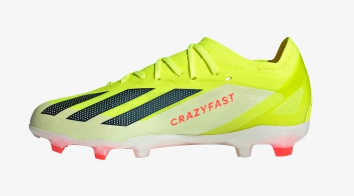 adidas Junior X CrazyFast Elite FG - Solar Yellow/Core Black/White Youth Footwear   - Third Coast Soccer