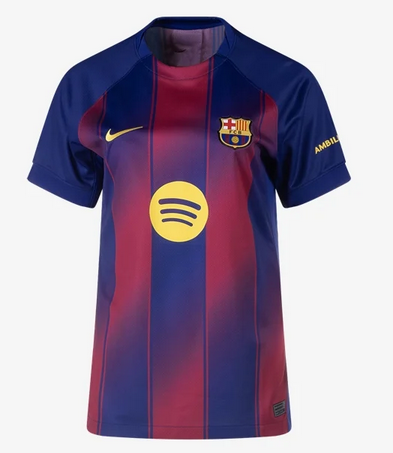 Nike Women's FC Barcelona Home Jersey 25/26 Club Replica Deep Royal Blue/Midwest Gold Womens XSmall - Third Coast Soccer