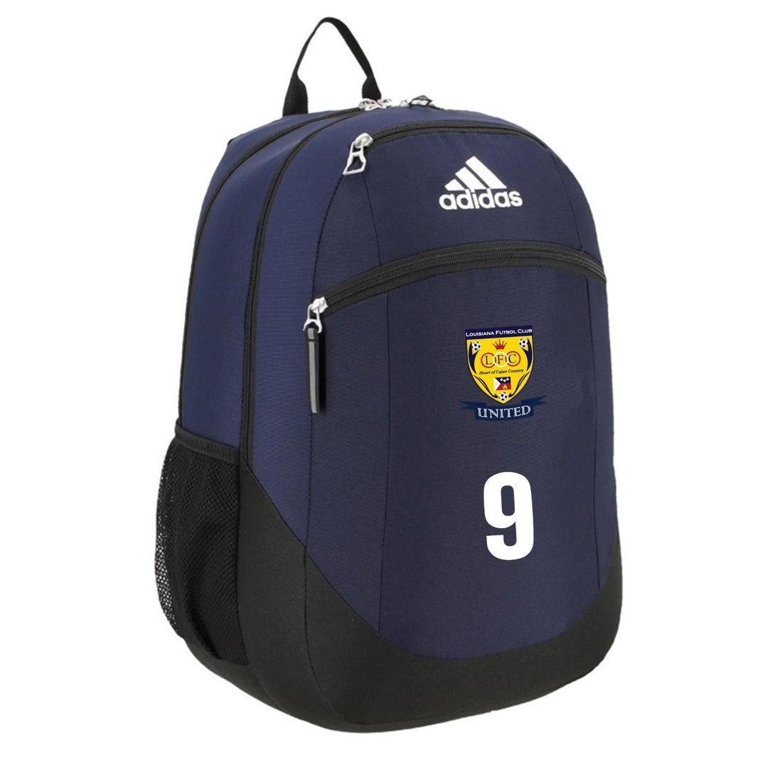 adidas Louisiana FC Striker II Team Backpack - Navy Louisiana Futbol Club 24 - Third Coast Soccer