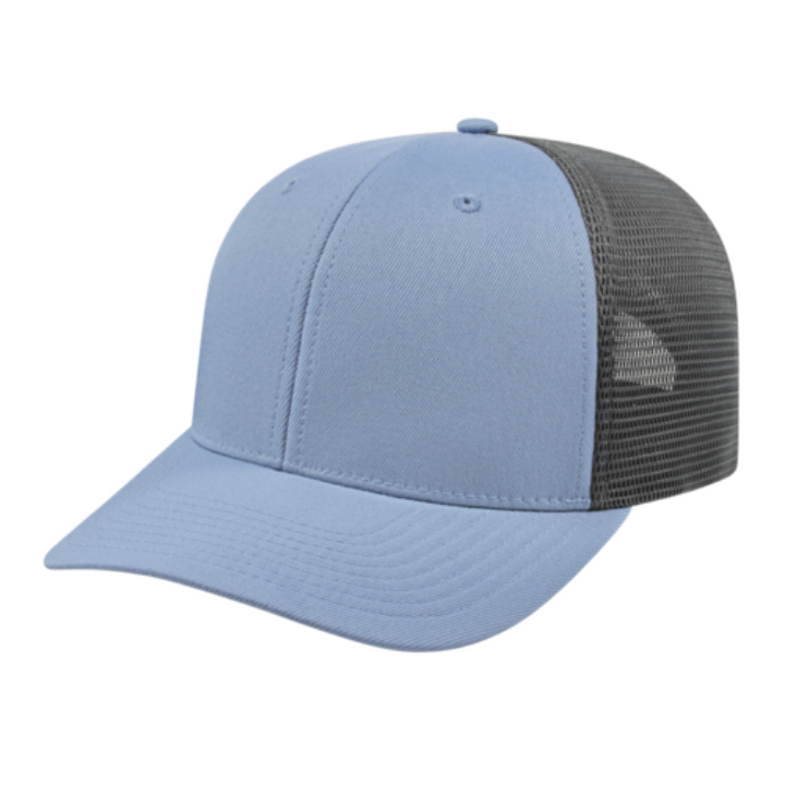 Cap America Flexfit Trucker Hat Hats Allure/Graphite  - Third Coast Soccer