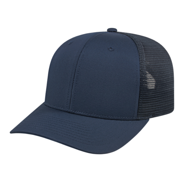 Cap America Flexfit Trucker Hat Hats Navy/Navy  - Third Coast Soccer