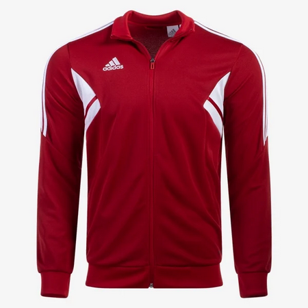 adidas Men's Condivo 22 Track Jacket - Red/White Jackets   - Third Coast Soccer