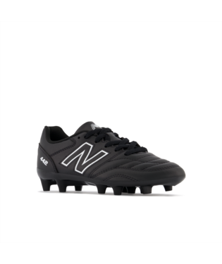 New Balance 442 V2 Academy Junior FG Black White WIDE Third Coast Soccer