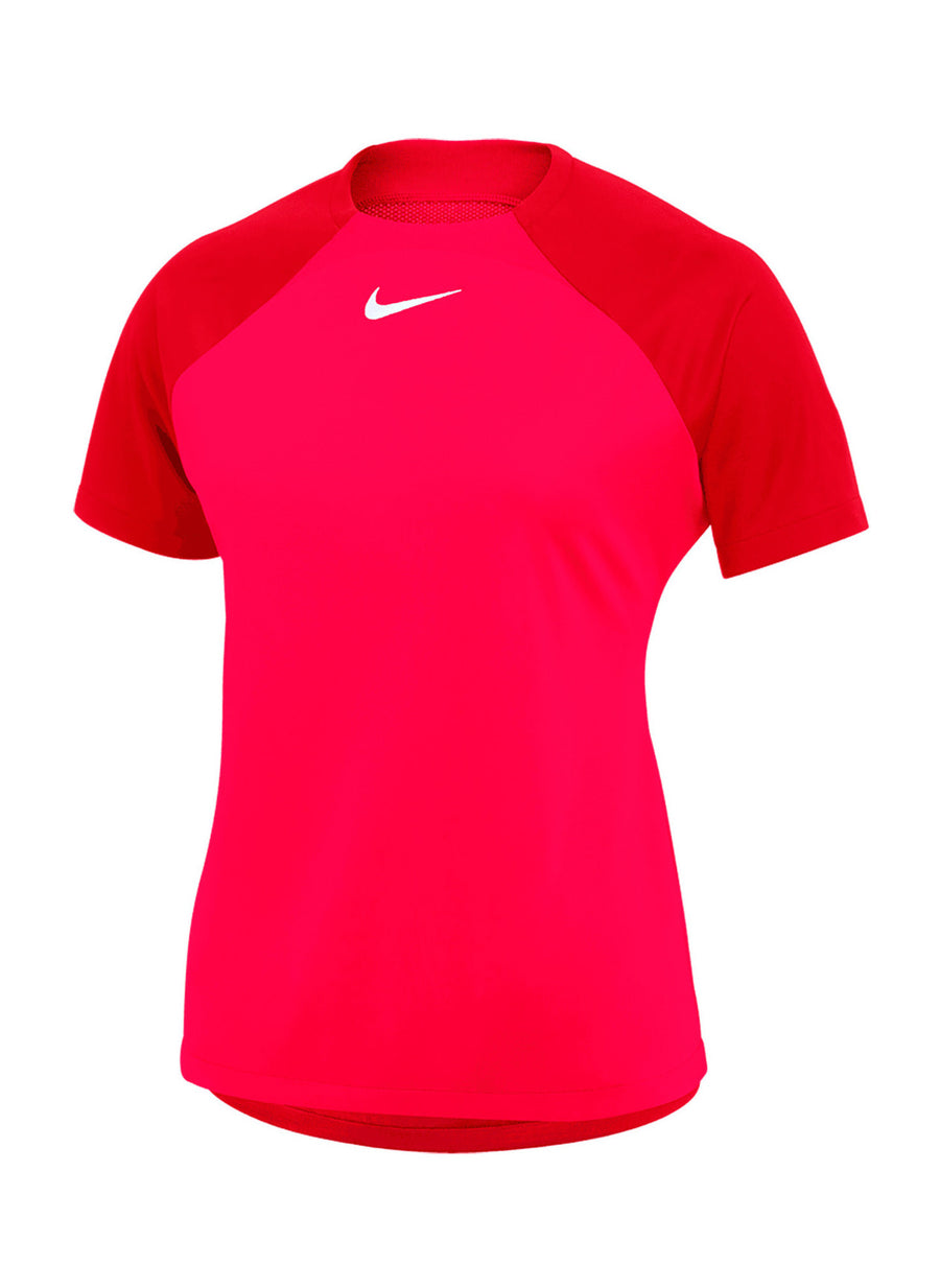 Nike Women's Academy Pro SS Top apparel closeout Bright Crimson/University Red Womens Large - Third Coast Soccer