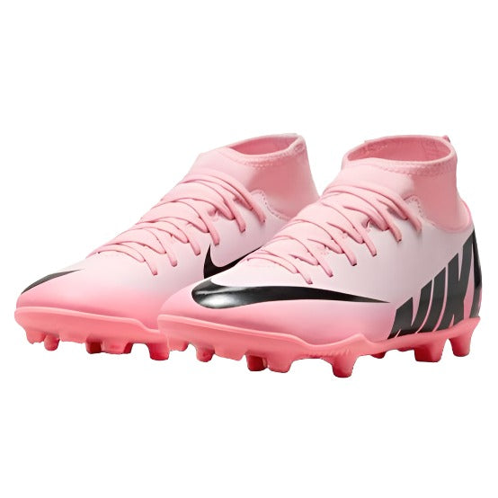 Nike Junior Mercurial Superfly 9 Club FG Pink Foam Black Third Coast Soccer