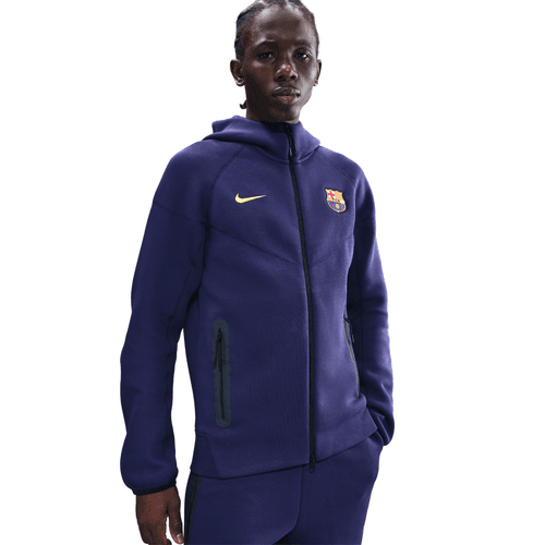 Nike FC Barcelona Tech Fleece FZ Windrunner Hoody – Third Coast Soccer Nike FC Barcelona Tech Fleece FZ Windrunner Hoody – Third Coast Soccer