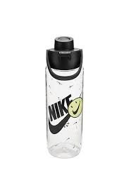 Nike Renew Recharge Chug Bottle 24oz - Clear/Black Drinkware   - Third Coast Soccer