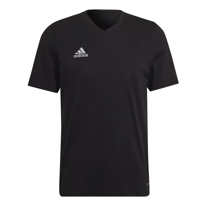 adidas Entrada 22 Poly Tee - Black T-Shirts - Third Coast Soccer
