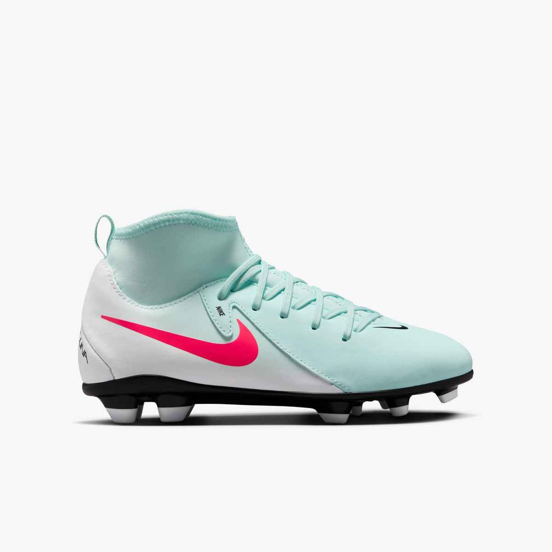 Nike Junior Phantom Luna II Club FG - Mint/Red/Off Noir Youth Footwear - Third Coast Soccer