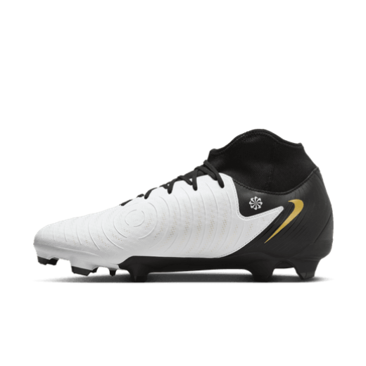 Nike Phantom Luna II Academy FG/MG - White/Black/Metallic Gold Men's Footwear Closeout - Third Coast Soccer