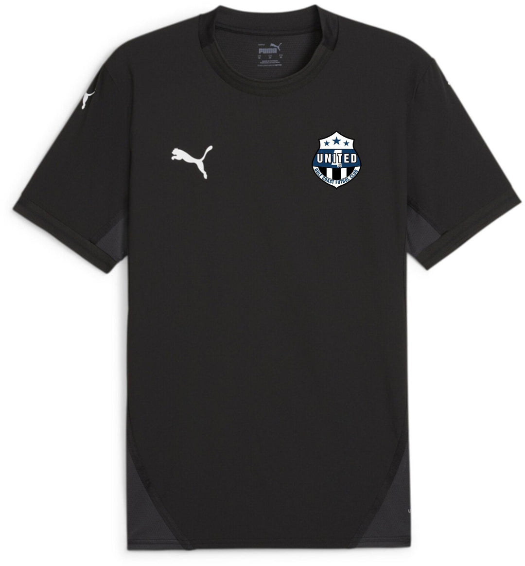 Puma GCU Men's Team Final Jersey - Black/Dark Grey Gulf Coast United 24-26 - Third Coast Soccer