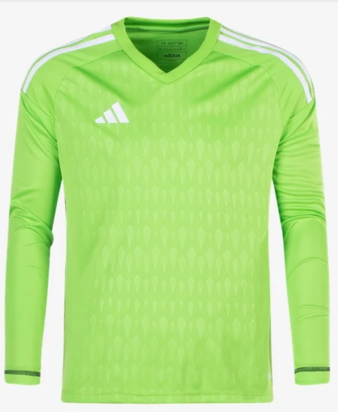 adidas Tiro 23 Comp LS Goalkeeper Jersey - Green Goalkeeper   - Third Coast Soccer