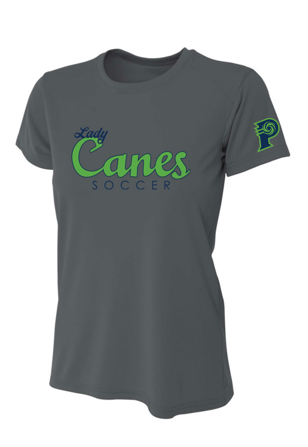 A4 PVHS Soccer Training Jersey - Graphite Prairieville High School - Third Coast Soccer