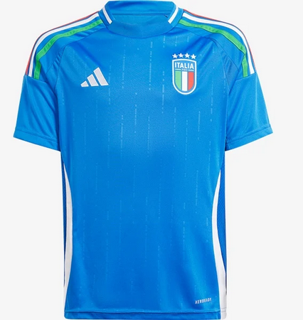 adidas Youth Italy Home Jersey 2024 International Replica   - Third Coast Soccer