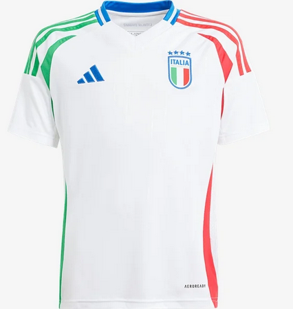 adidas Youth Italy Away Jersey 2024 International Replica   - Third Coast Soccer