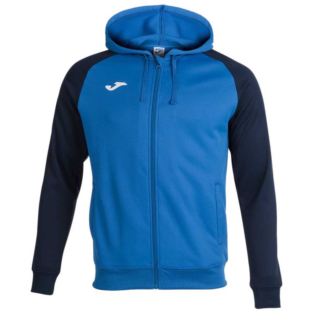 Joma Academy IV Hoodie Jacket Training Wear Royal/Dark Navy Youth XXSmall - Third Coast Soccer