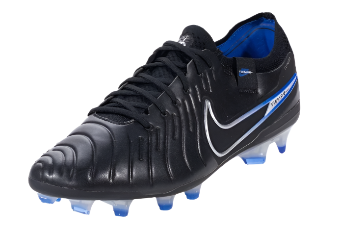 Nike Tiempo Legend 10 Elite FG Black Chrome Hyper Royal Third Coast Soccer